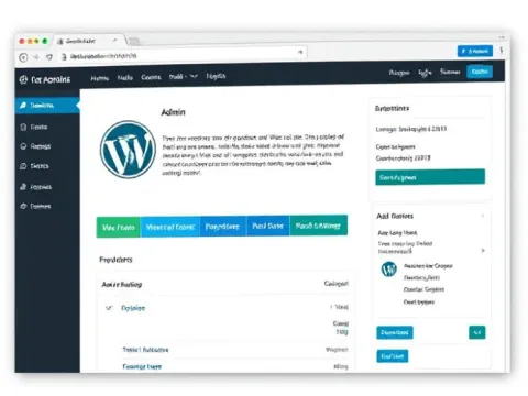 WordPress admin